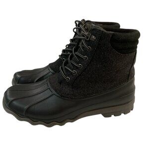 Sperry Men's Avenue Duck Wool Boots Sz 8M Men or 9.5/10 Wm's Water Resistant